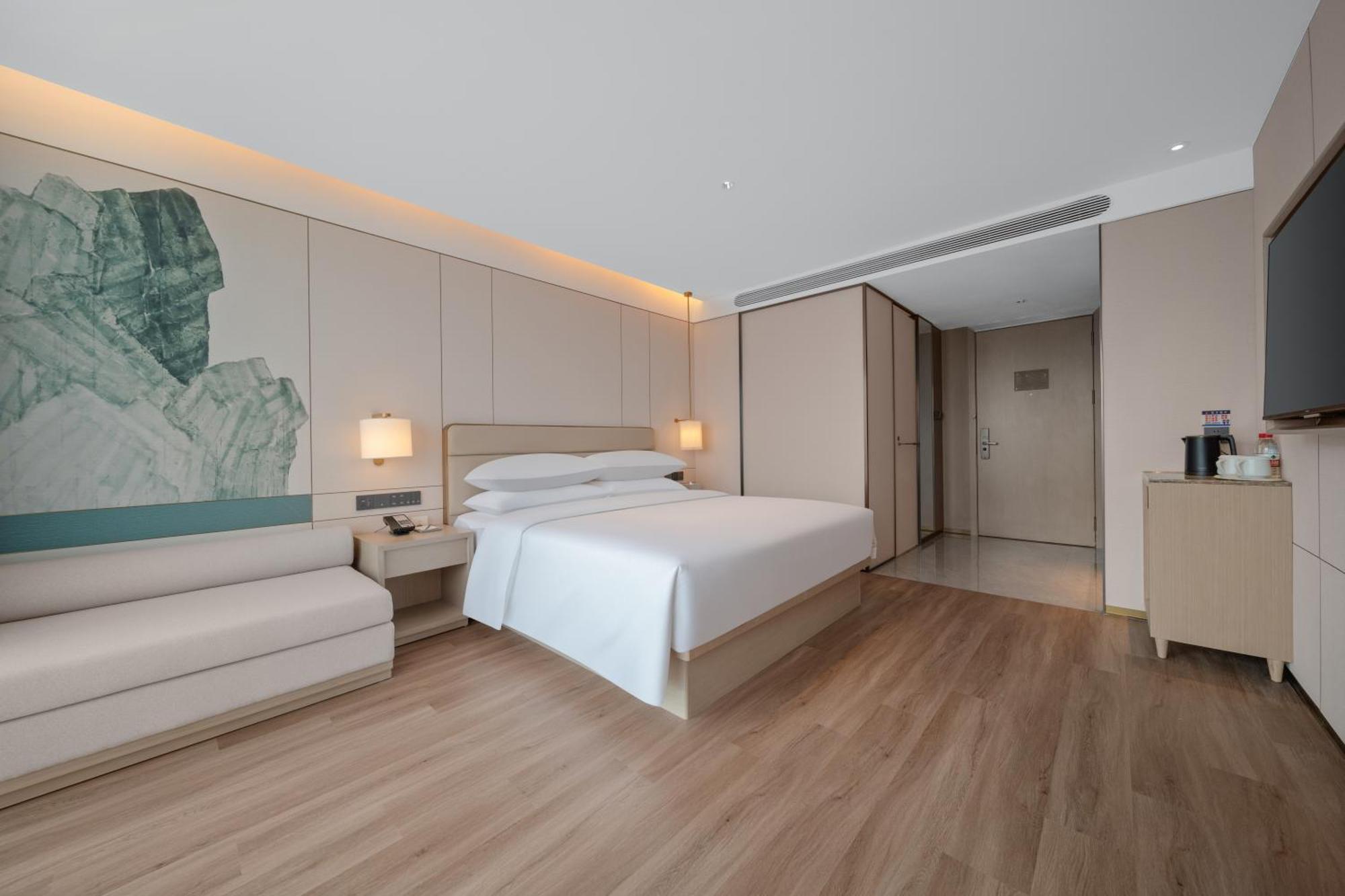 Manju Hotel Shaoxing Keqiao Wanda Dış mekan fotoğraf