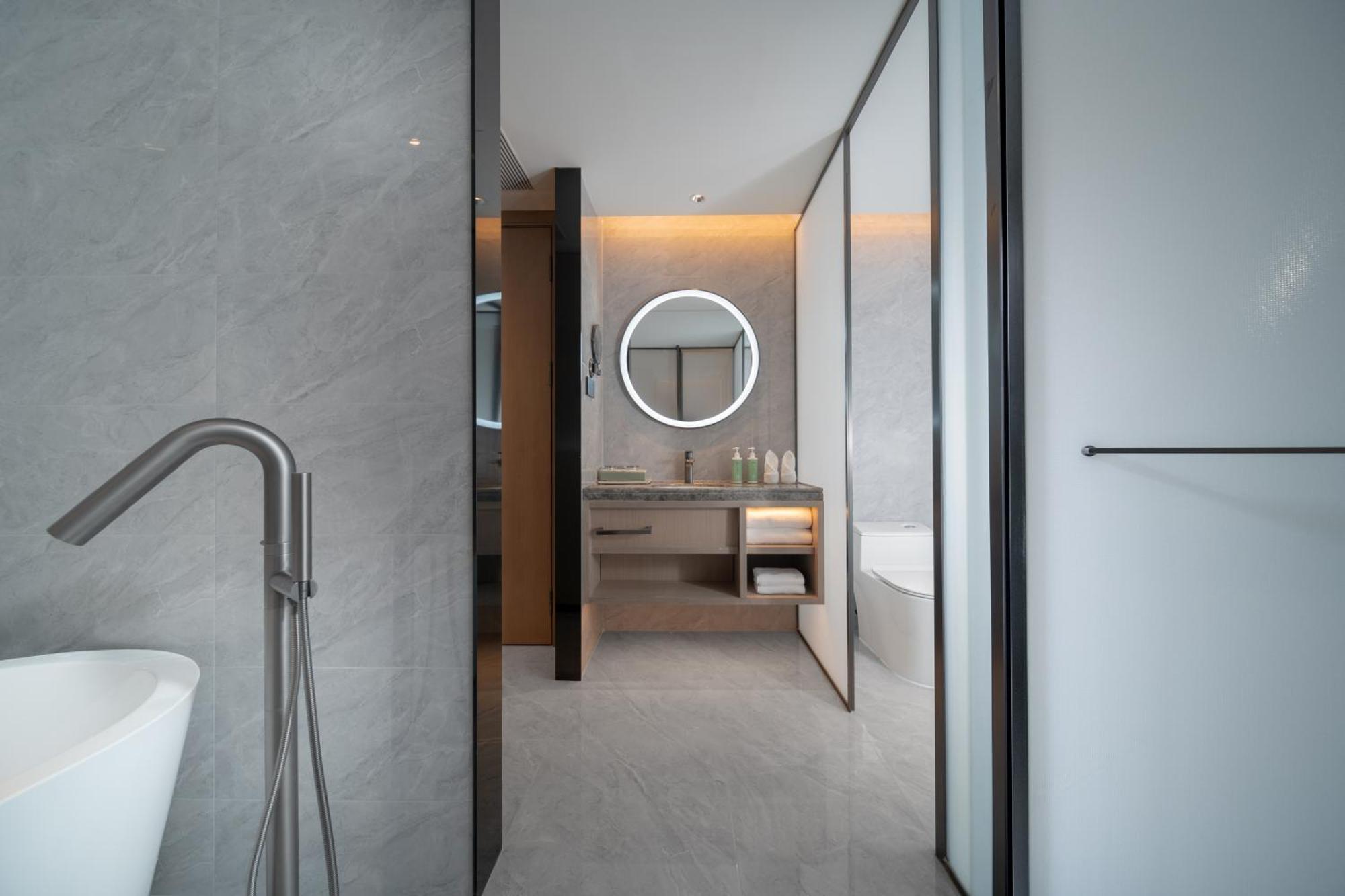 Manju Hotel Shaoxing Keqiao Wanda Dış mekan fotoğraf