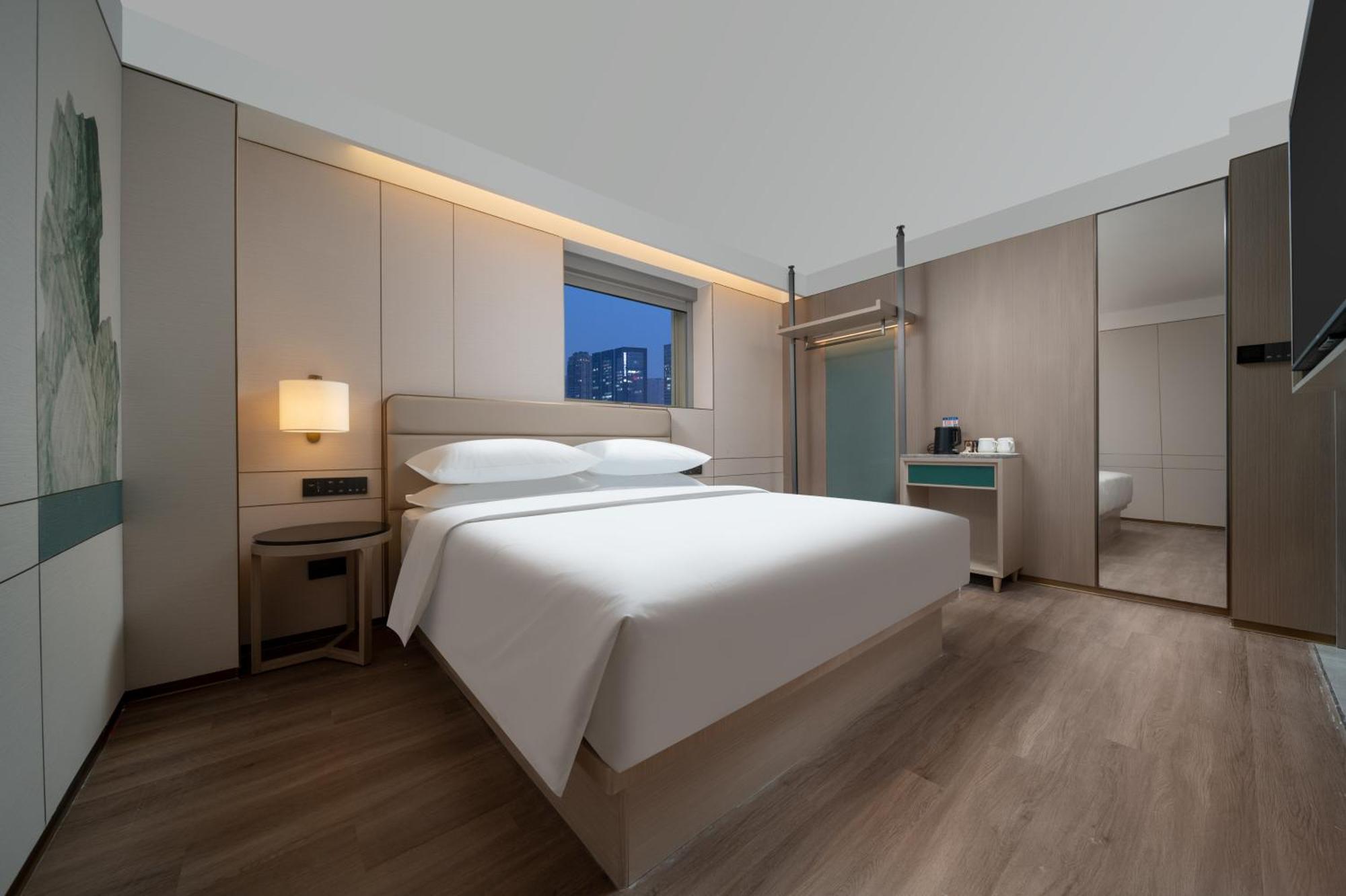 Manju Hotel Shaoxing Keqiao Wanda Dış mekan fotoğraf