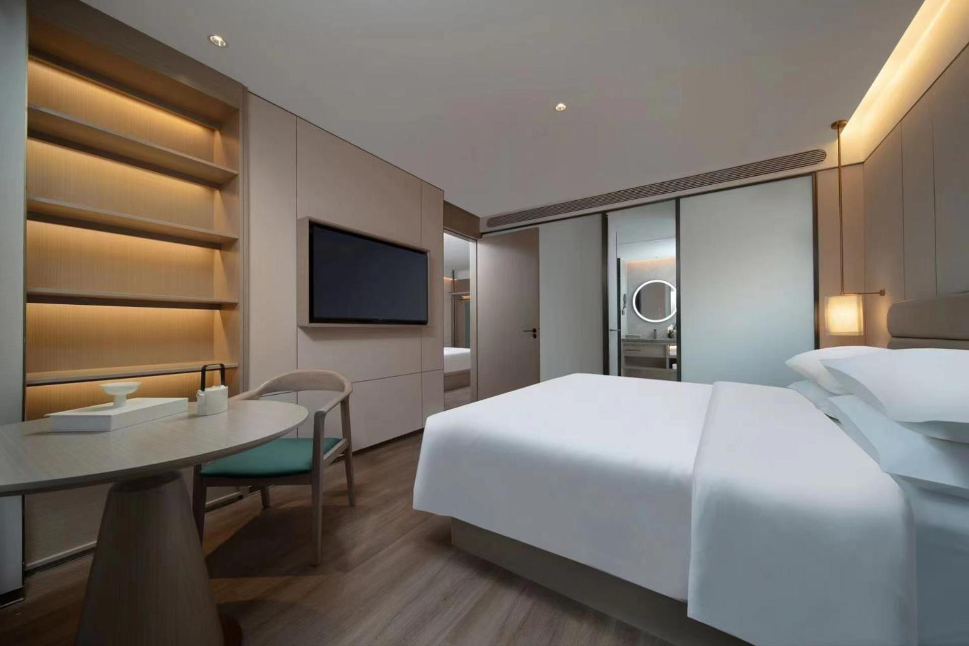 Manju Hotel Shaoxing Keqiao Wanda Dış mekan fotoğraf
