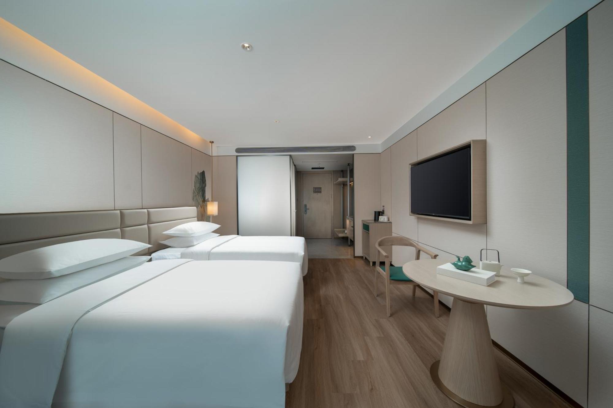 Manju Hotel Shaoxing Keqiao Wanda Dış mekan fotoğraf