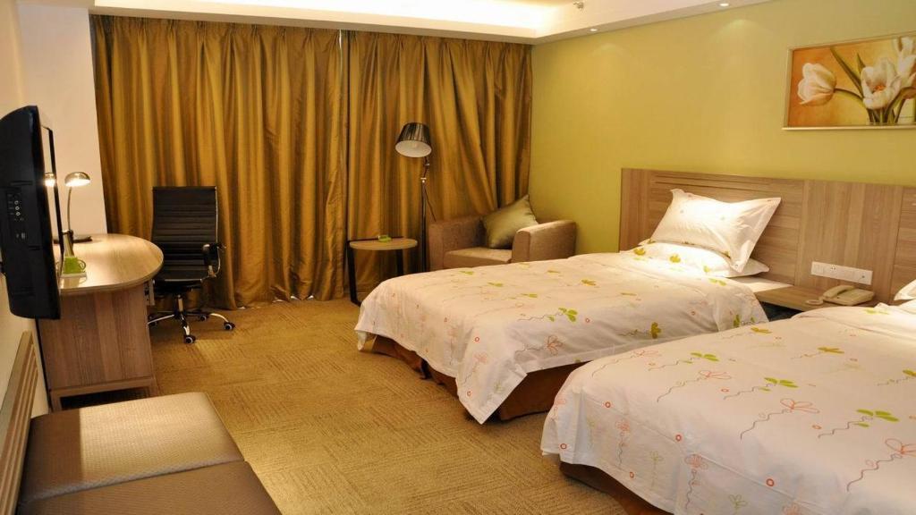 Manju Hotel Shaoxing Keqiao Wanda Dış mekan fotoğraf